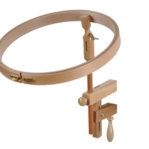 Draaibare borduurstandaard, borduurtafelframe, kruissteekstandaard, handwerkframe, stikhoepel, borduurpakketten, tapijtframe