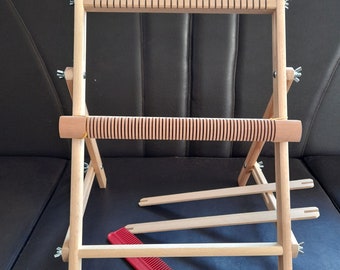 Weaving loom , beginner loom kit , tapestry weave kit, weave loom, weaving wall decor, looms, weaving frames, learn to weave, woven lap loom