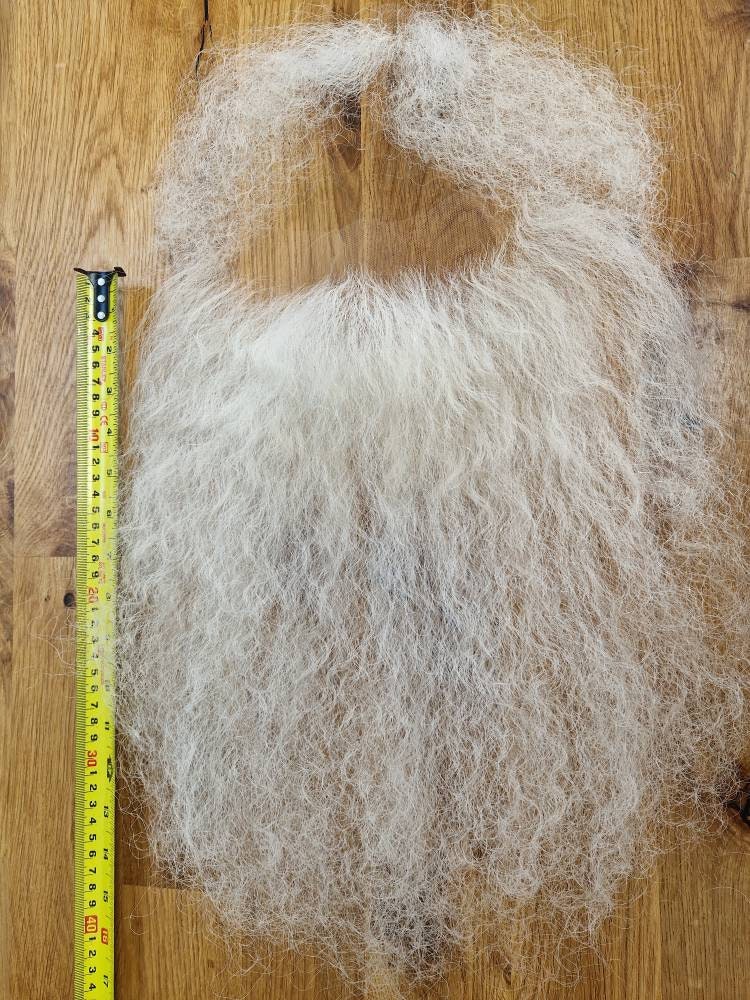 Mens F Xmas Beard 11 Nylon Std Moustaches and Beards Male 11