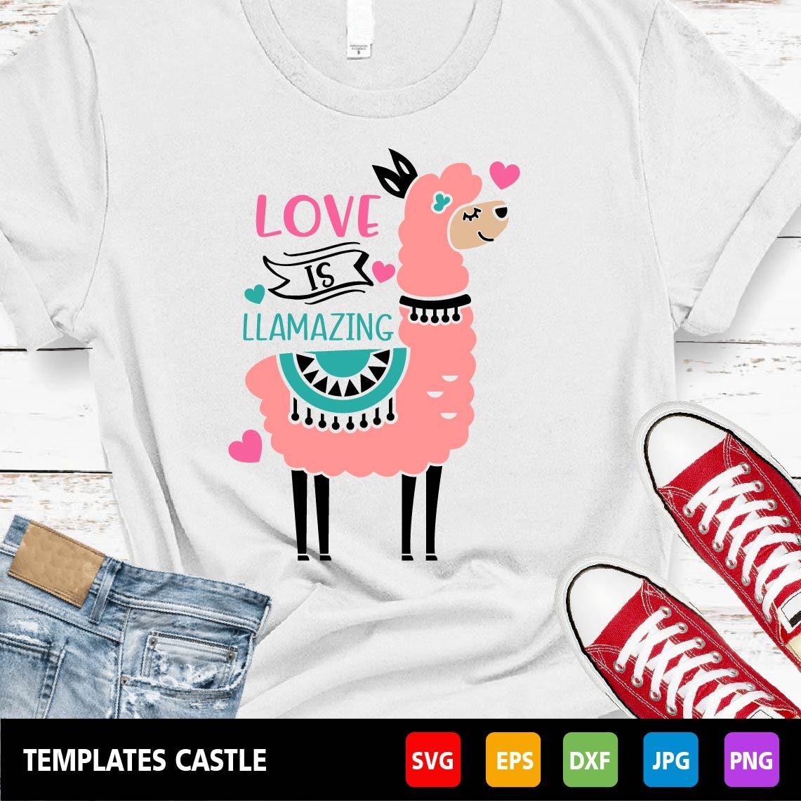 Download Valentine Llama Svg Love is llamazing SvgValentine SVGGirl ...