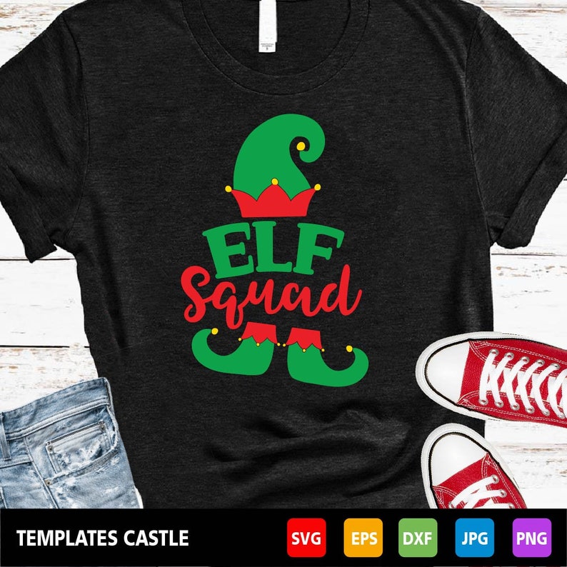 Download Elf Squad Svg Elf Svg Christmas Svg Christmas Shirt Svg Etsy