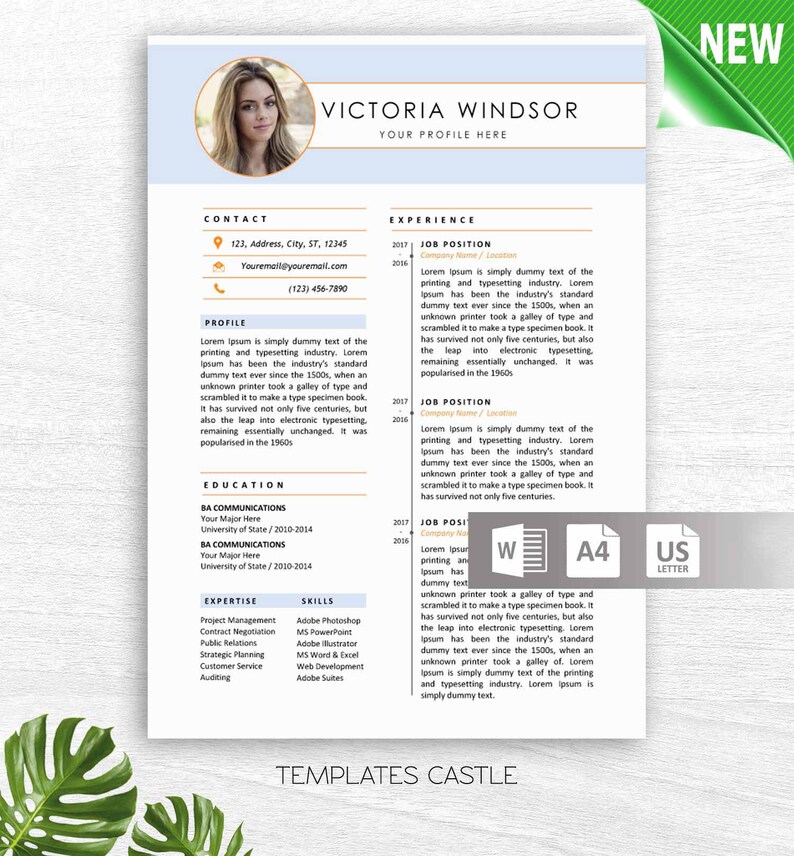 Modern Resume Template Cover Letter Templates professional 2 Page Resume cv design instant download Creative resume doctor free nurse txc27