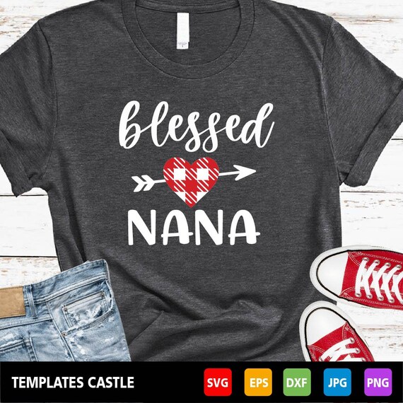 Download Valentine SVG Loved Nana Svg Grandma Valentines Day Svg | Etsy