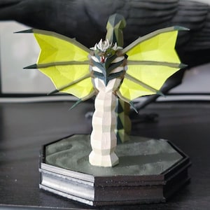OSRS Zulrah Handpainted 3D Print Old School Runescape Display Figurine