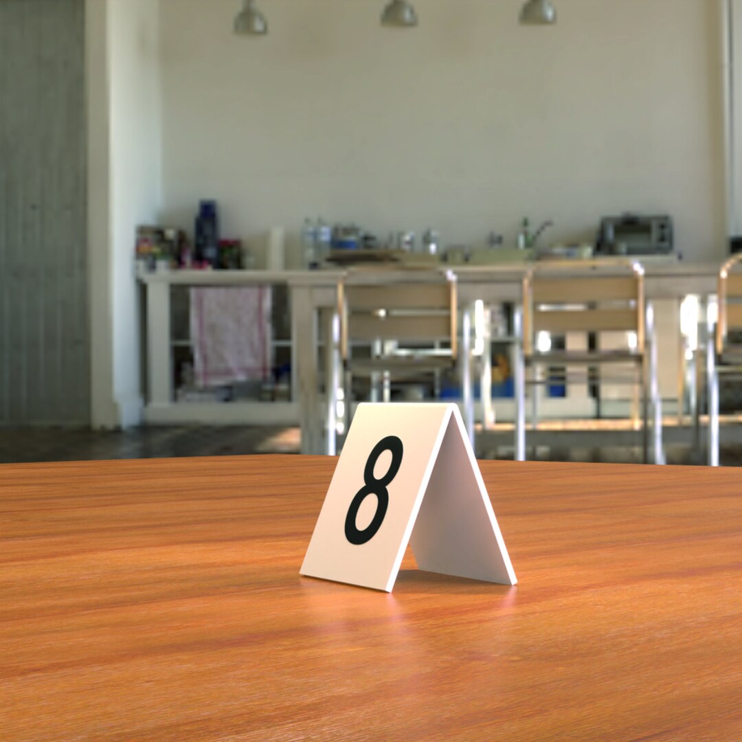 Wedding Table Numbers Table Number Restaurant Table Number - Etsy