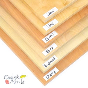 Pyrography Wood Board Selection gift pack. Planed smooth & perfect for Woodburning blanks