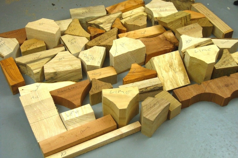 10kg Hardwood Offcuts for Woodturners & Carvers Craft Etsy UK