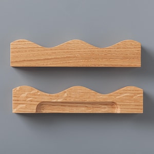 Möbelgriffe aus Holz - handgefertigt aus Eiche & Esche