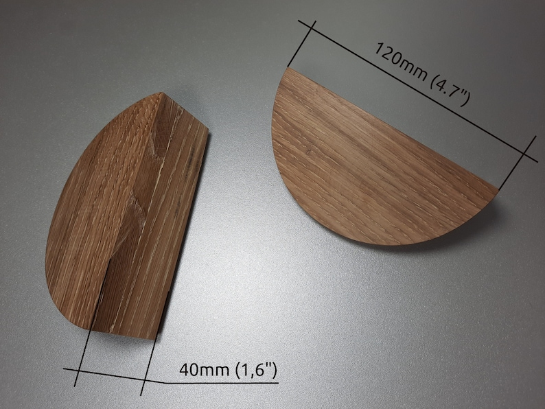 Wardrobe door Cupboard handles Wood drawer pull handle Etsy