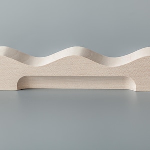 Tiradores de madera para muebles – Hechos a mano con madera de roble y fresno.