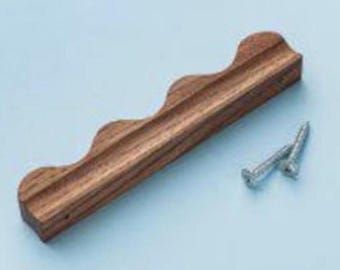 Handmade Wooden Wave Cabinet Handle