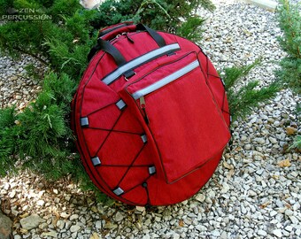 Backpack for tongue pans and tongue drums