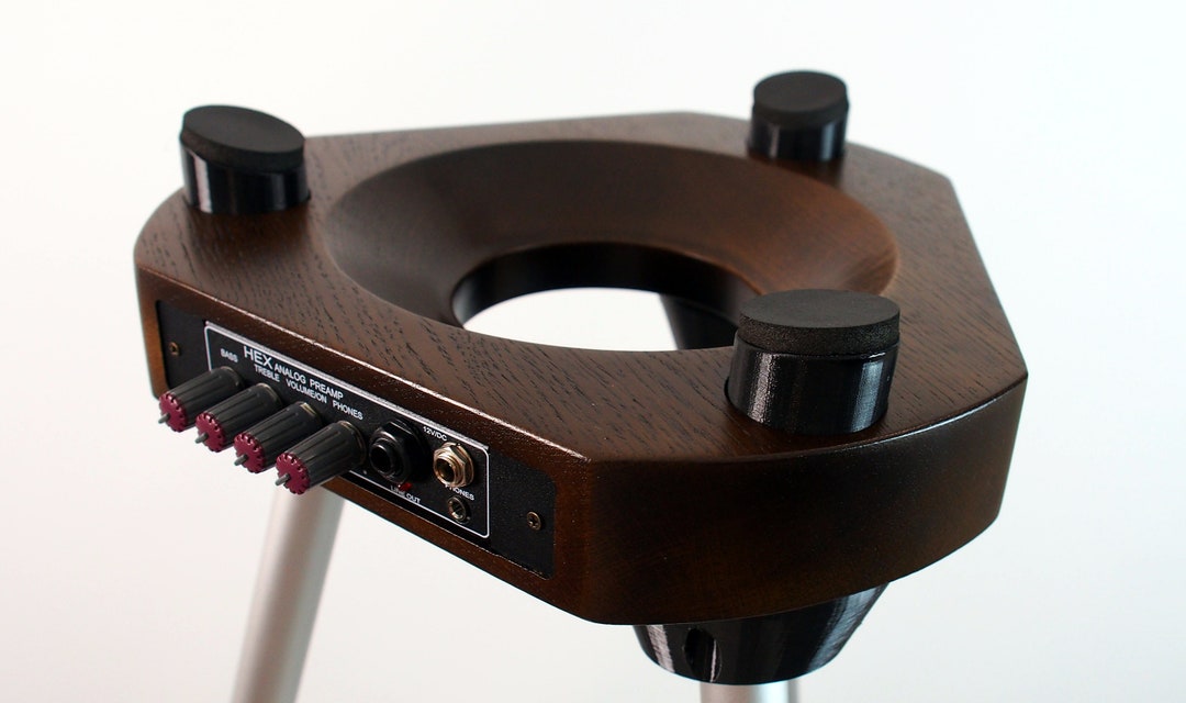 Orbis HEX Handpan Stand With Builtin Electronics pickups Etsy