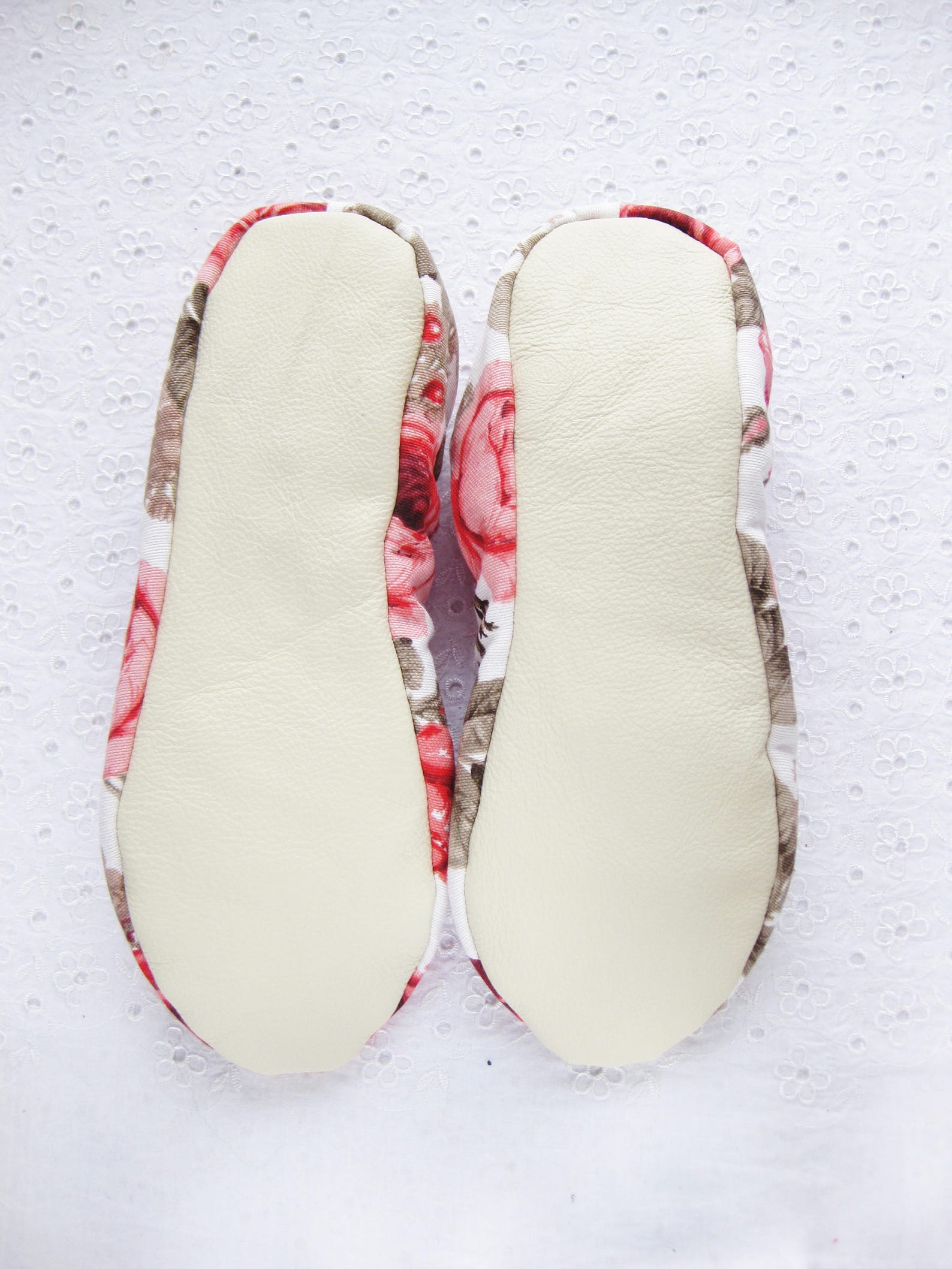 ballet flats, cotton slippers, heart gift, womens house shoes, handmade slippers, women slippers, house shoes, ladies slippers,