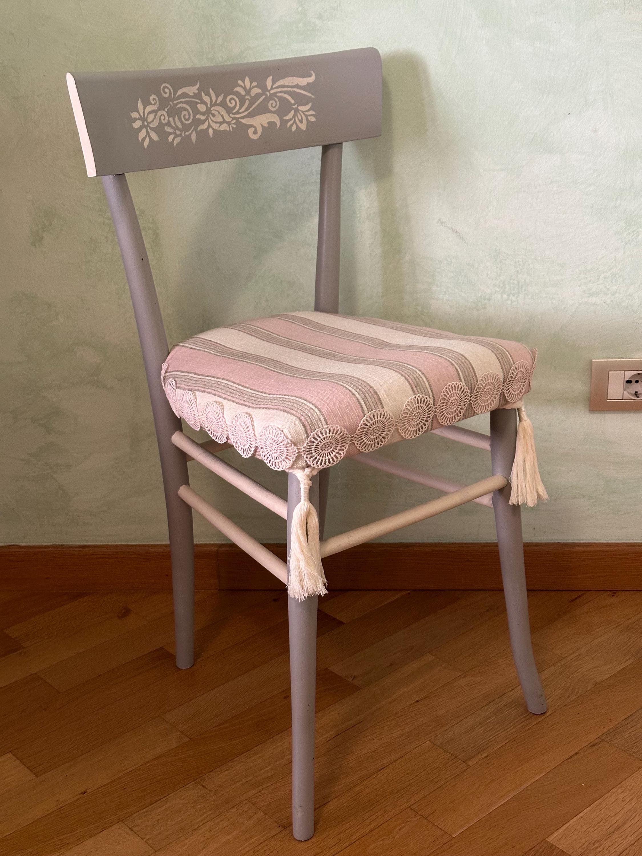 Tessuto di cotone shabby Italia