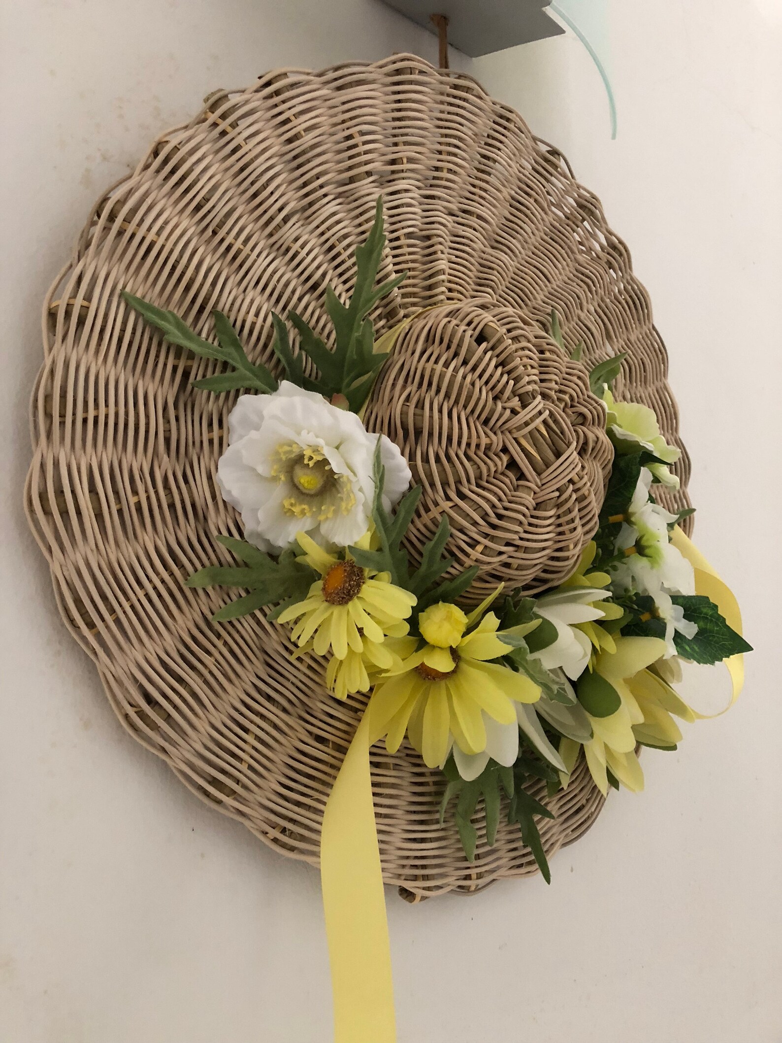 Wicker hat Etsy
