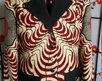 African print Jacket/Blazer