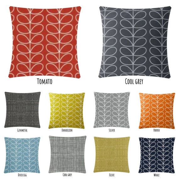 Orla Kiely Cushion Covers 10 Fabric Options and 3 Size Etsy UK