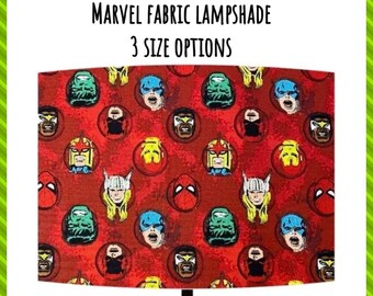 New Marvel Avengers Superhero Lampshade Ceiling Lampshade 20cm diameter 