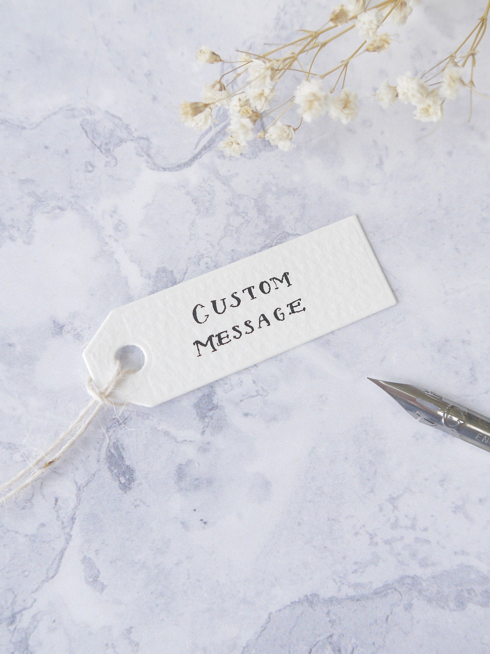 Mini Gift Tags With Custom Lettering Small Wedding Favour Etsy UK