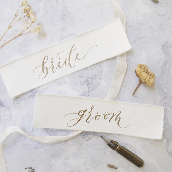 Wedding Name Tags Etsy UK