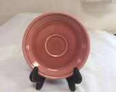 Vintage Rose Fiestaware from Homer Laughlin Saucer