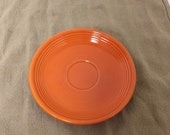 Saucer (6 quot ) from Fiesta 39 s Contemporary quot Red quot Pattern