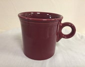 Tom and Jerry Mug (3 1 2 quot ) from Fiesta 39 s quot Cinnabar quot Pattern
