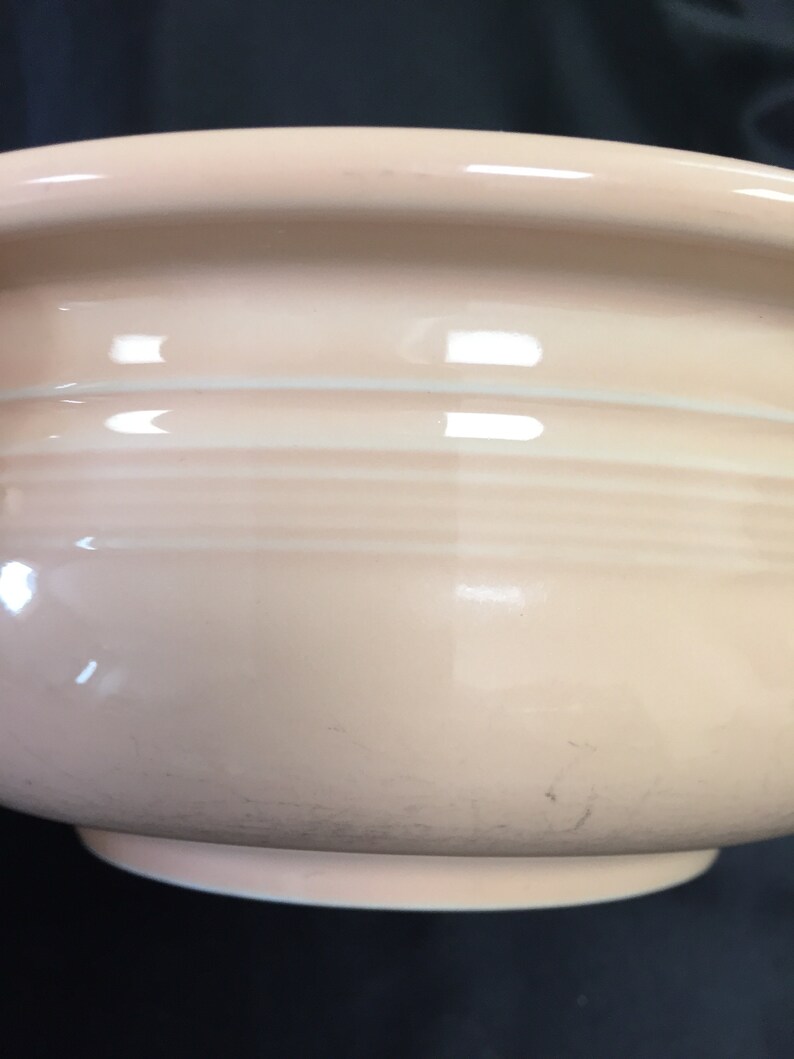 from Fiesta/'s Contemporary Apricot Pattern 8 38 Round Vegetable