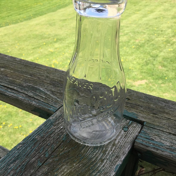 Round Pint (7 1/2) Bottle from Weaver Quality Products