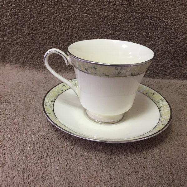 NOS Cup (3) and Saucer from Minton's "Wimbledon" Pattern