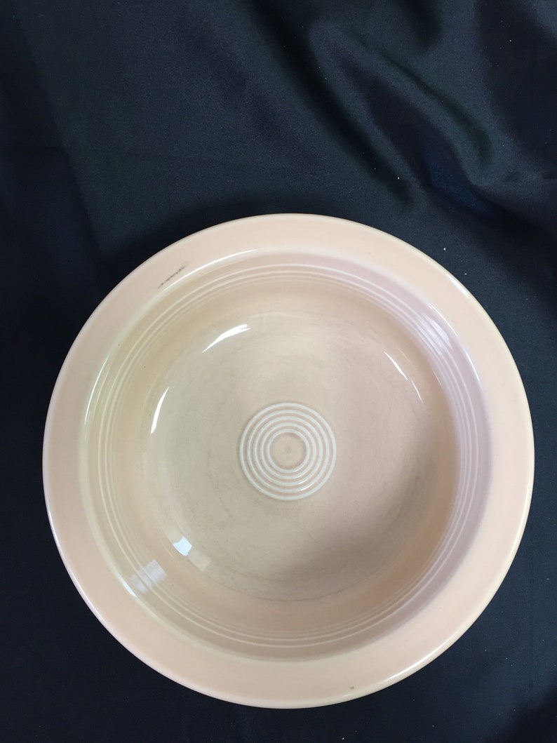 from Fiesta/'s Contemporary Apricot Pattern 8 38 Round Vegetable