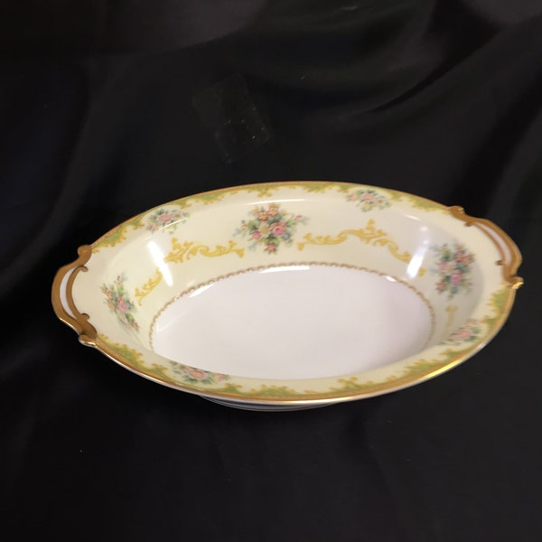 Oval Vegetable Bowl (10 1/2") from Noritake's "Charoma" Pattern