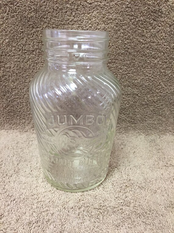 2 Lb Jumbo Peanut Butter Jar 7 From the Frank Tea and Etsy
