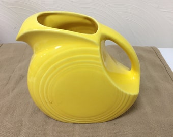 28 Oz Disc Pitcher (6") from Fiesta's Contemporary "Sunflower" Pattern