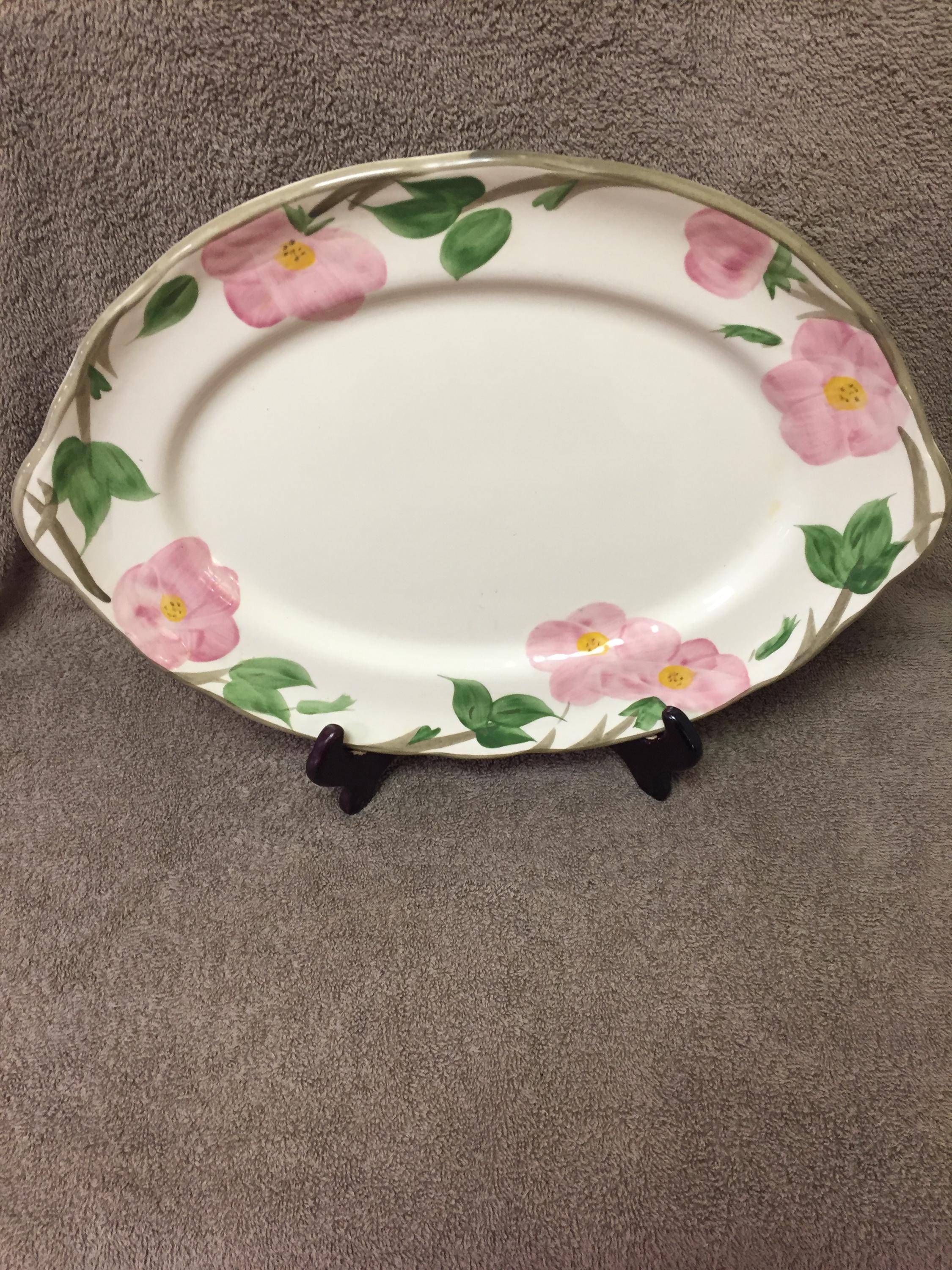 Lot De 5 Plats De Service Ovales Et Bols Rectangulaires Vintage – Occasion