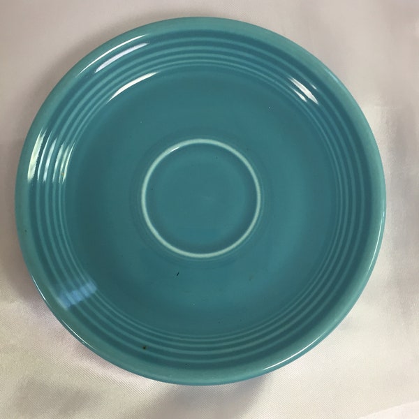 Saucer Only (6") from Fiesta's "Turquoise (Older)" Pattern