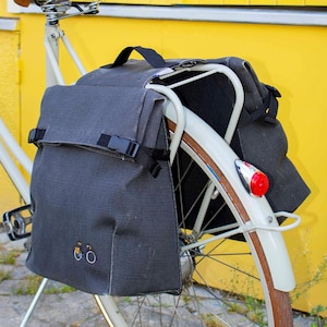 Roll Top Pannier Rucksack Rucksack Pannier Tasche Etsy