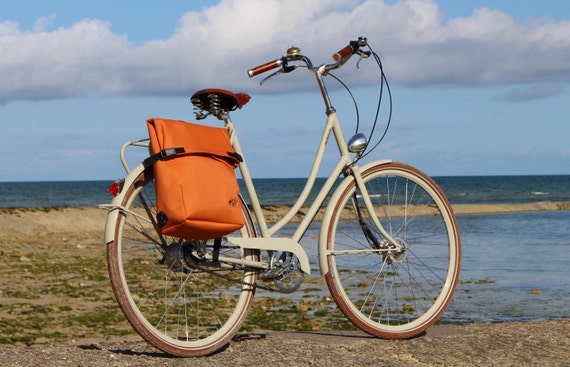 Bolsa para bicicleta mochila impermeable unisex para ciclistas en