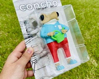 Sapo Concho Figurine Watering Plants | Puerto Rican Coqui Frog