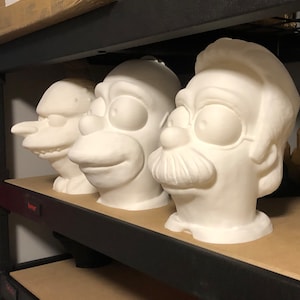 Ned Flanders Headphone Holder: Simpsons Gamer Gift - 10 Inch