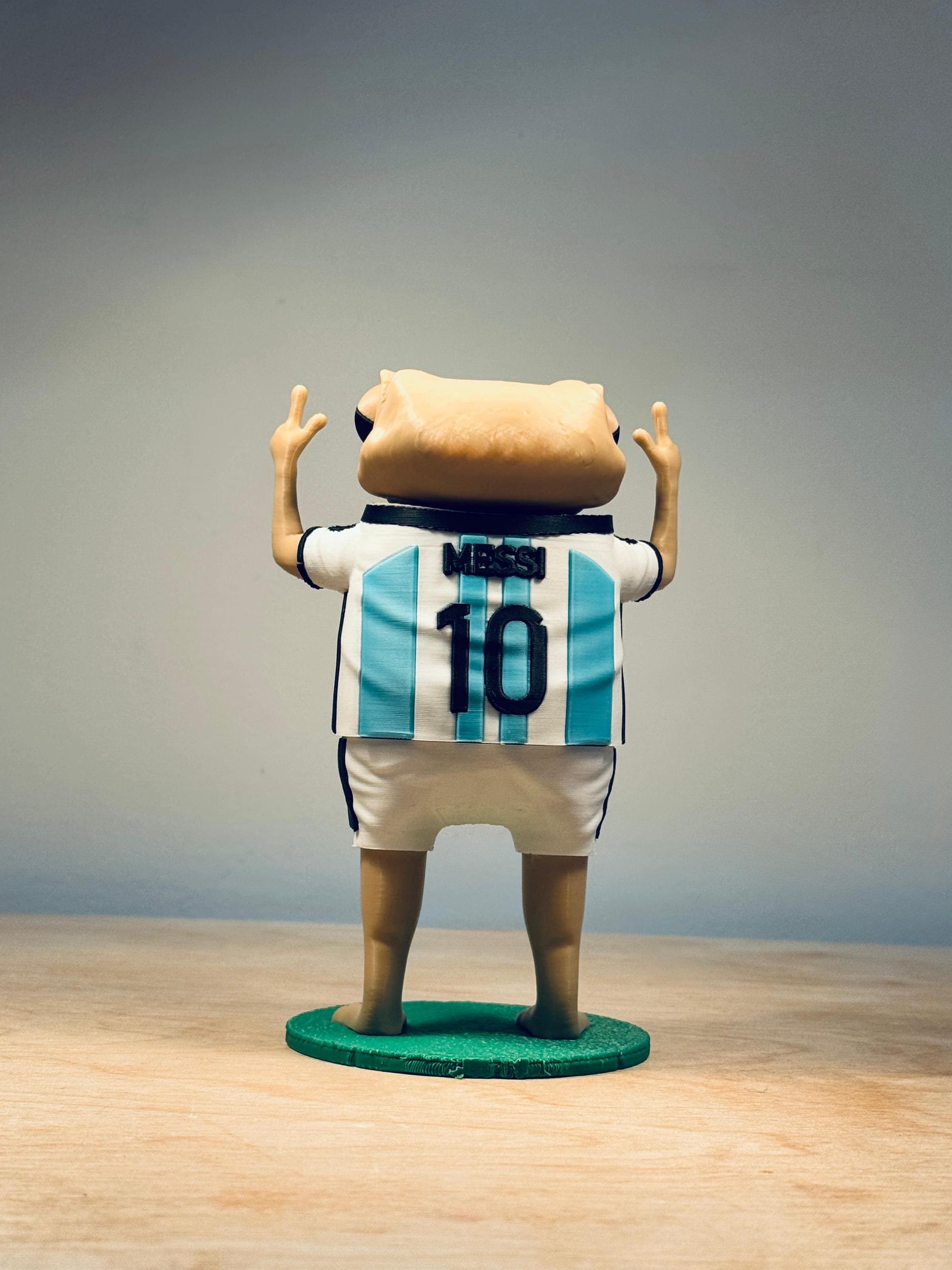 アルゼンチンサッカーカエルの置物コンチョ - Etsy 日本