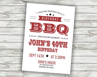 cookout invitation etsy
