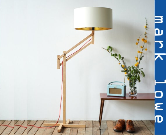 floor lamp with reading lamp