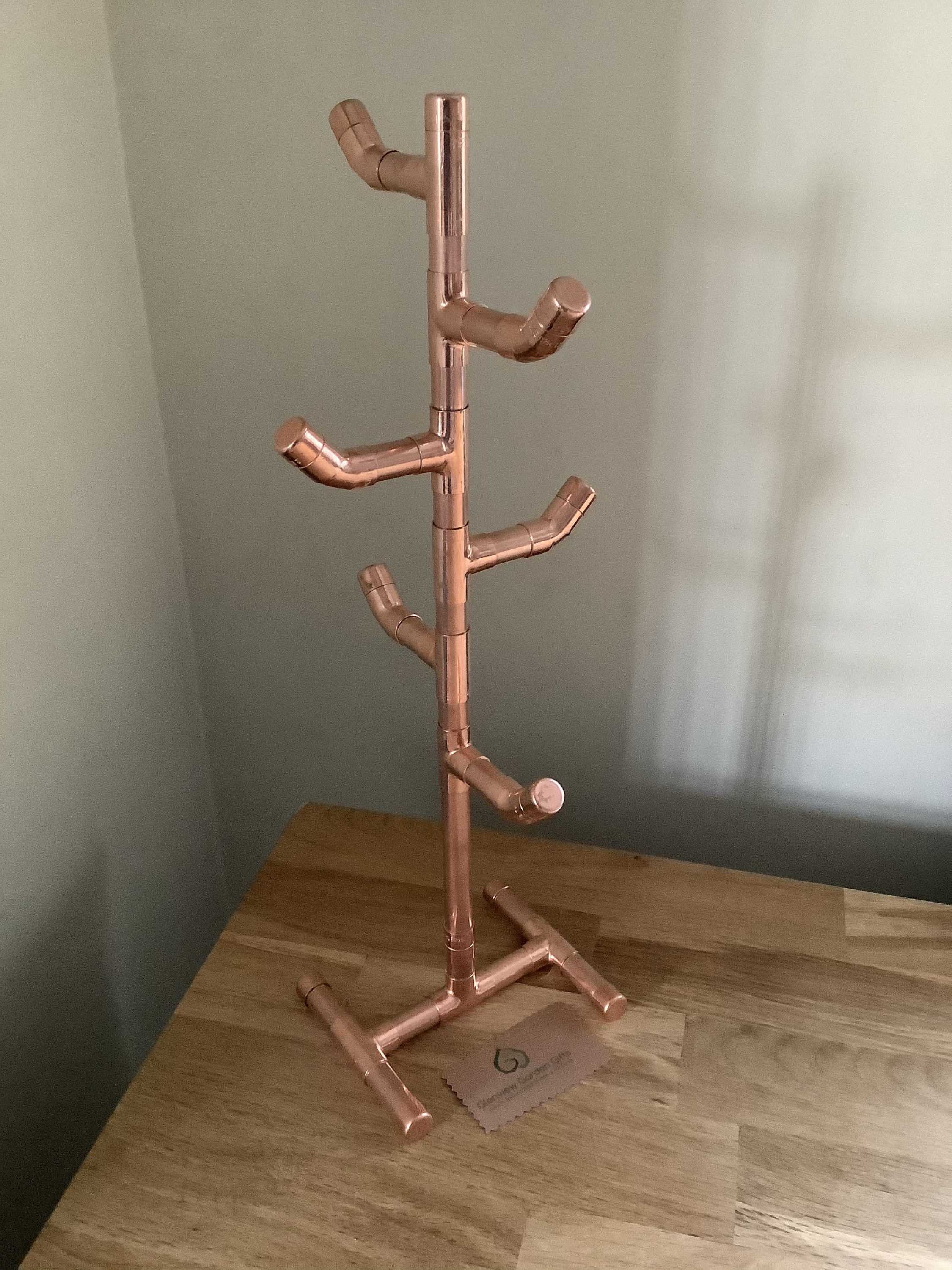 Beautiful copper pipe cup/mug holder mug tree Etsy