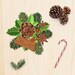 Christmas Wreath Clipart, Christmas Spice Wreath Clipart, Christmas ...