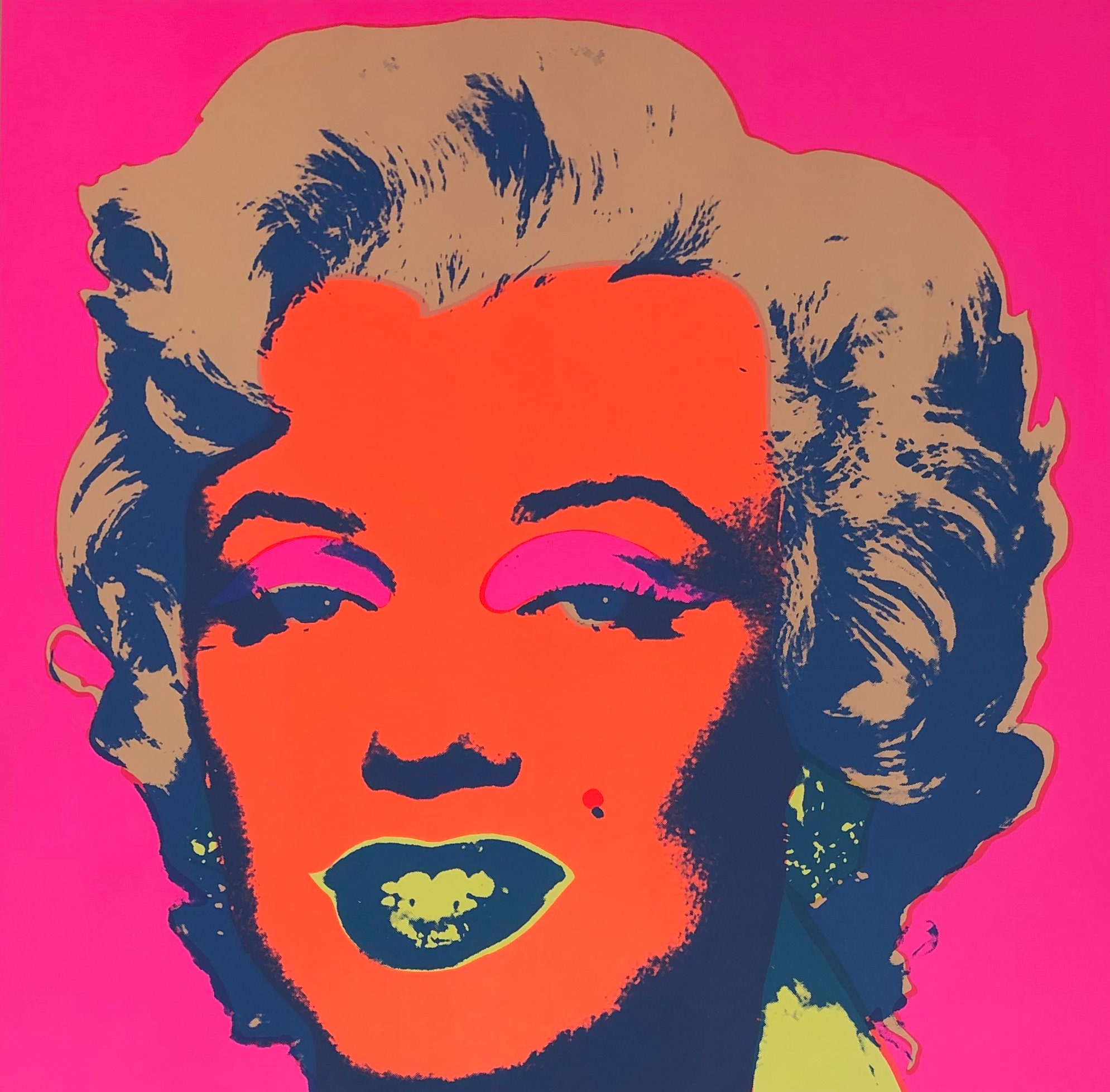 Andy Warhol marilyn Silkscreens From the 70s Published by Sunday B ...