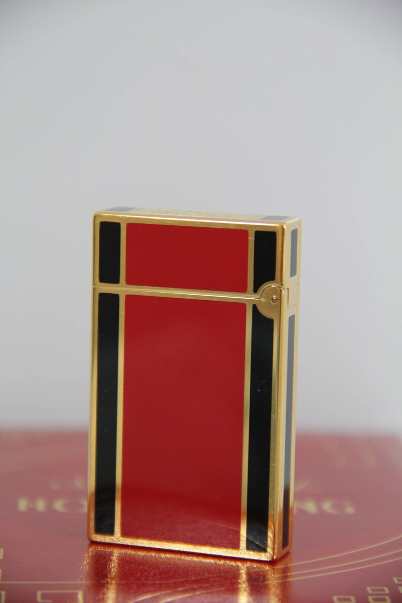 S.t.dupont Hong Kong Special Edition Line 2 Lighter Etsy