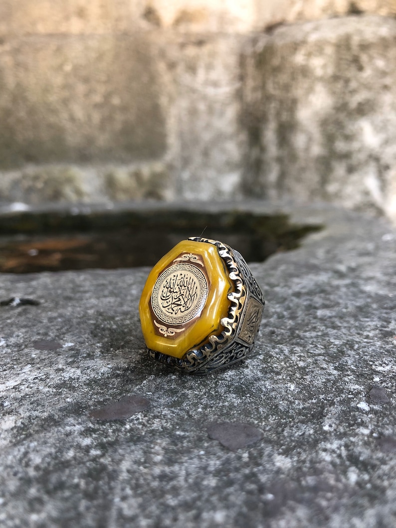 Homme bague d