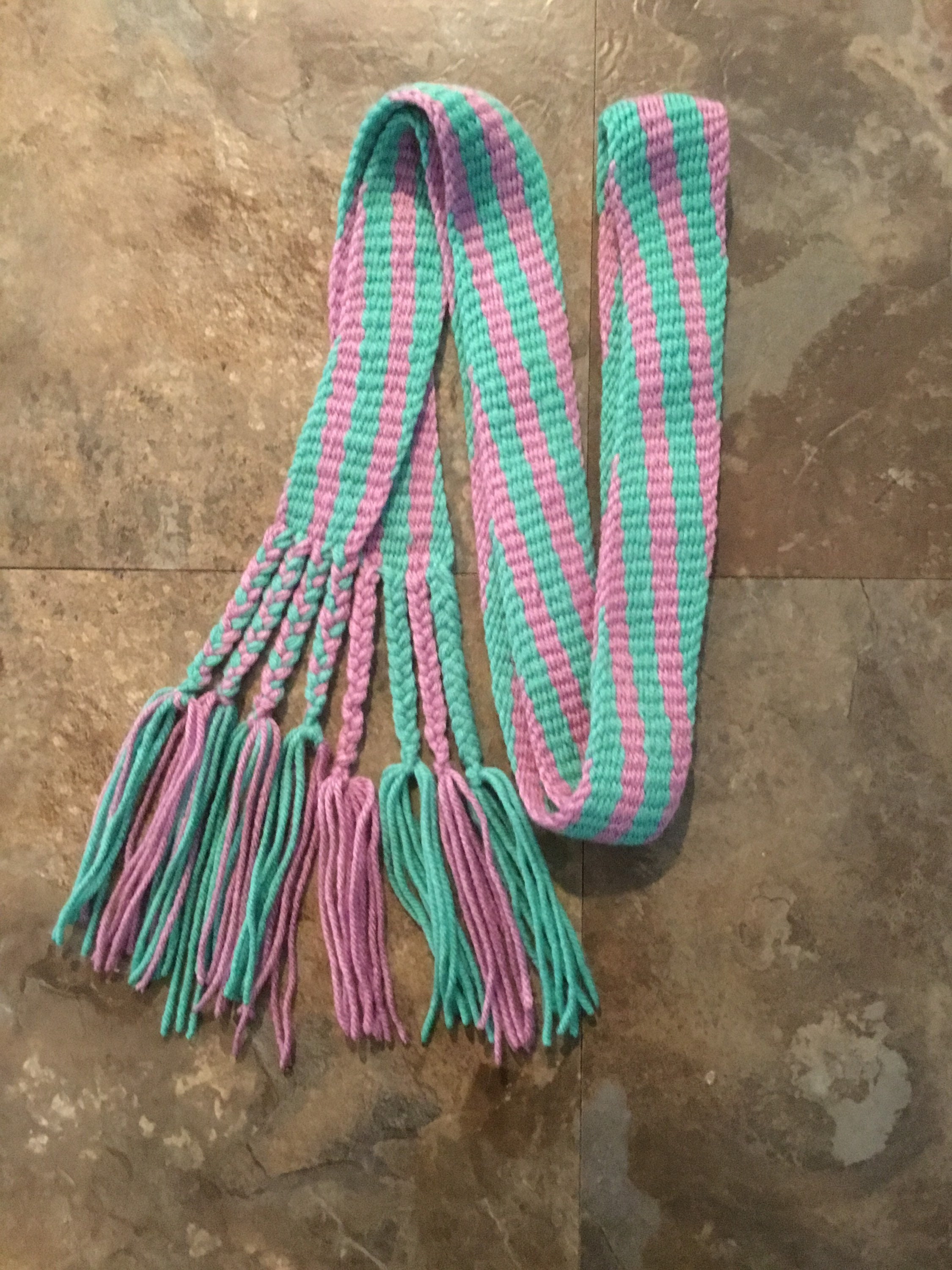 Custom made Cherokee finger weaving belts and garters Etsy 日本